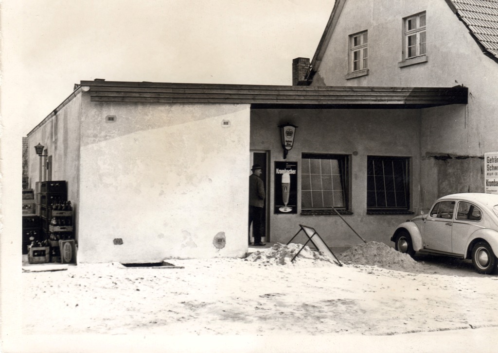 Nur durch die tatkräftige Hilfe und dem großem Einsatz von beiden Daniel's in den Jahren 1967/1968 wurde die Gaststätte Lebenskünstler fertig.